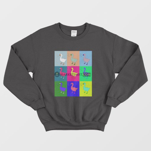 Goose Game Pop Art Sweatshirt