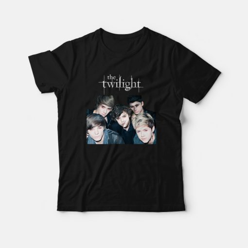 One Direction as Twilight T-Shirt