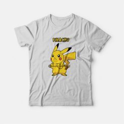 Pikachu Fuck You Pokemon Funny T-Shirt
