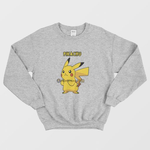 Pikachu Fuck You Pokemon Funny Sweatshirt