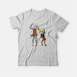 Rick and Morty Naruto and Jiraiya T-Shirt