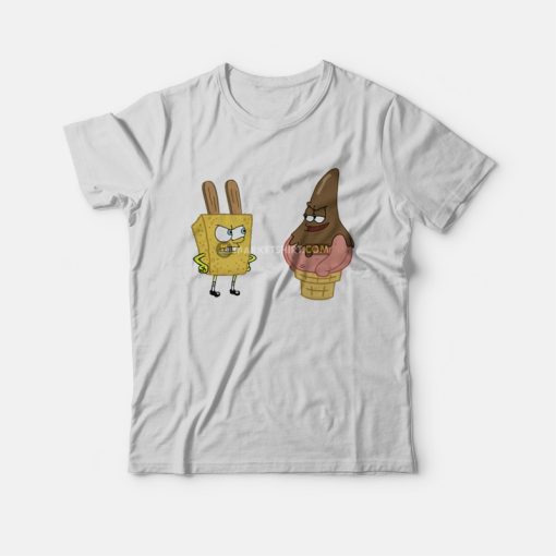Spongebob Squarepants Patrick The Fry Cook Games T-Shirt