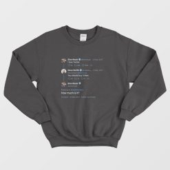 Elon Musk Tweet I Love Twitter Sweatshirt