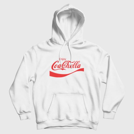 Enjoy Coachella Coca Cola Parody Hoodie