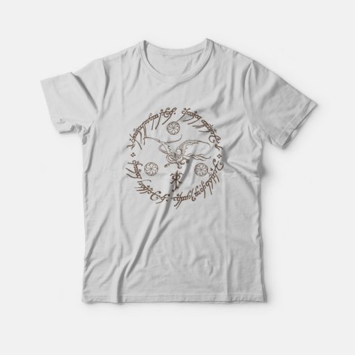 Tolkien Tattoo Lord Of Ring The Hobbit T-Shirt