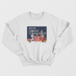 Kanye West Neon Genesis Evangelion Sweatshirt