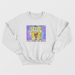 Spongebob You Make Me Smile Sweatshirt