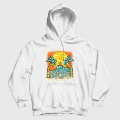 Good Vibes Beach Surfing Party Hoodie