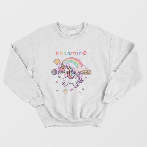 Ketamine Unicorn Horse Funny Sweatshirt