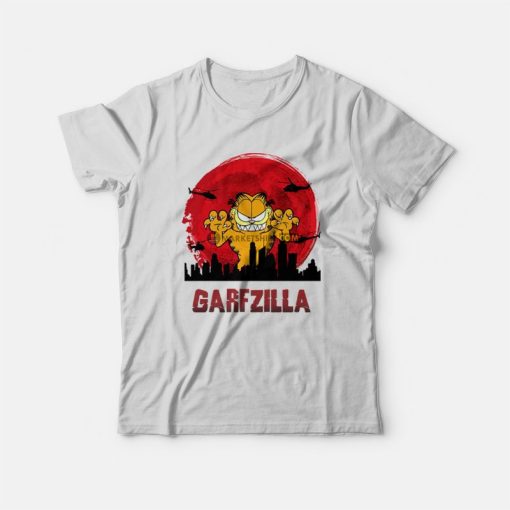 Garfzilla Garfield Godzilla T-Shirt