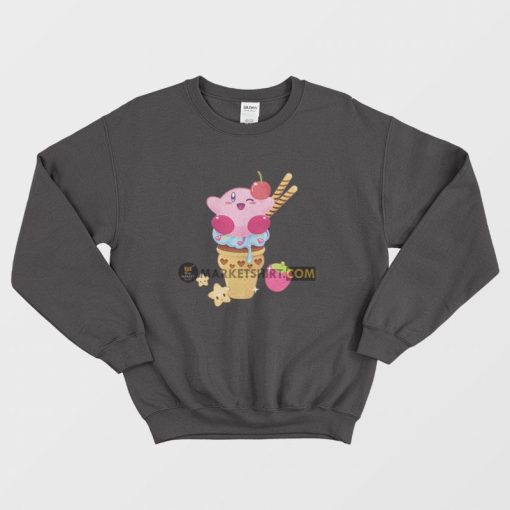 Kirby Ice Cream Sweatshirt
