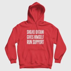 Shohei Ohtani Gives Himself Run Support Hoodie