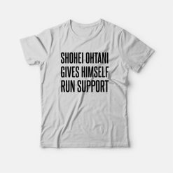 Shohei Ohtani Gives Himself Run Support T-Shirt