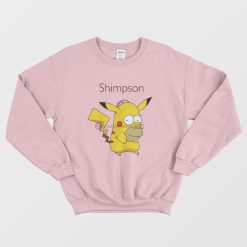 The Simpsons Homer Pikachu Sweatshirt
