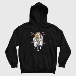 Rick and Morty Crazy Cat Morty Hoodie