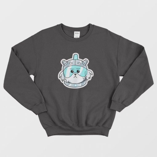 Rick and Morty Lawnmower Dog Sweatshirt