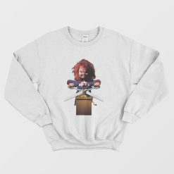 Child's Play 2 Chucky With Scissors Sweatshirt