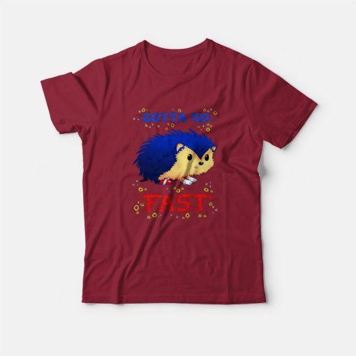 Gotta Go Fast Sonic the Hedgehog T-Shirt