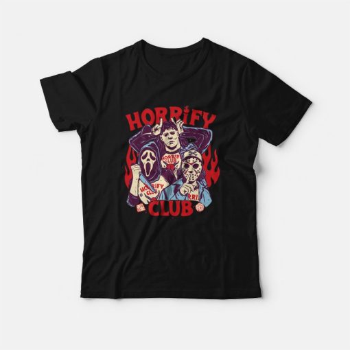 Horrify Club Horror Movies Halloween T-Shirt