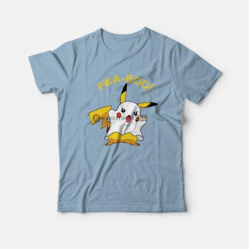 Pikachu Pika Boo Pokemon T-Shirt