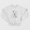 Sorry Kid I'm The Ether Bunny Funny Sweatshirt