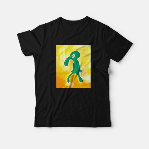 Bold and Brash Painting Squidward T-Shirt