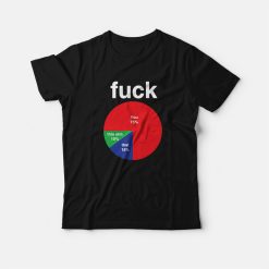 Fuck Pie Chart T-Shirt