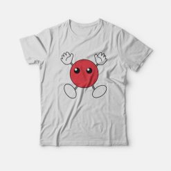 Hinata & Ushijima's Red Blob Haikyuu T-Shirt