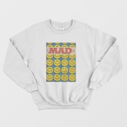 MAD TV Magazine Cover Smile Face That 70's Show Retro Sweatshirt