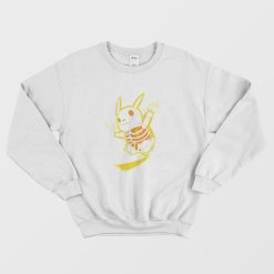 Pikachu Skeleton Pokemon Sweatshirt