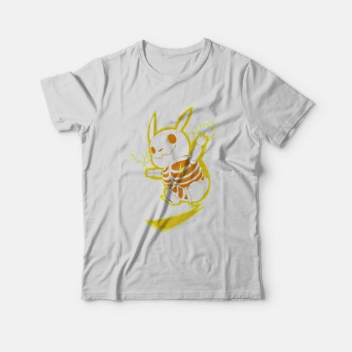 Pikachu Skeleton Pokemon T-Shirt