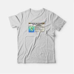Squidward Bikini Bottom Driver License T-Shirt