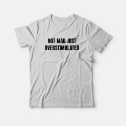 Not Mad Just Overstimulated T-Shirt