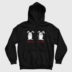 Rabbits Before 2023 After 2023 Funny Hoodie