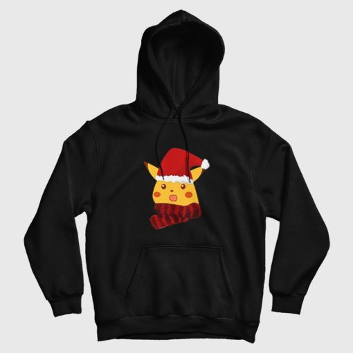 Suprised Christmas Pikachu Hoodie