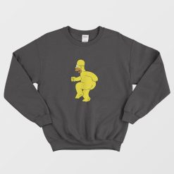 Bart Simpson Homer Simpson Naked Sweatshirt