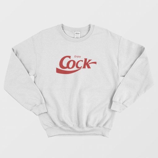 Enjoy Cock Parody Sweatshirt