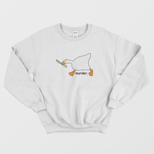 Murder Duck Funny Sweatshirt