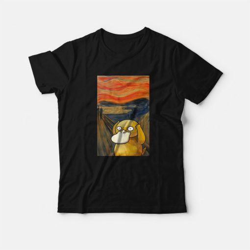 Psyduck The Scream T-Shirt