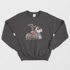 Snoopy Joe Cool Motorcycle Sweatshirt