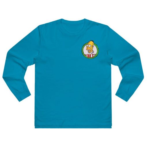 The Simpsons Homer's Corporate Logo Long Sleeve Shirt