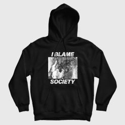 I Blame Society 90s Vintage Hoodie