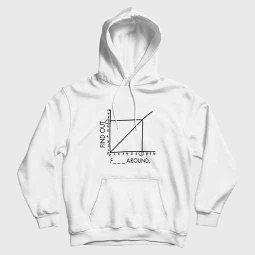 Fuck Around and Find Out Math Graph Graphic Hoodie