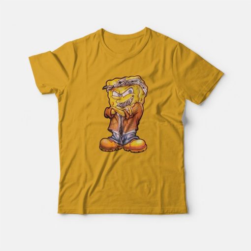 Thug Gangster Spongebob Squarepants T-Shirt