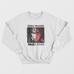Attack On Titan Eren Yeager Founding Titan Sweatshirt