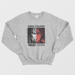 Attack On Titan Eren Yeager Founding Titan Sweatshirt