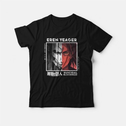 Attack On Titan Eren Yeager Founding Titan T-Shirt