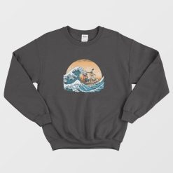 One Piece The Great Wave off Kanagawa Sweatshirt
