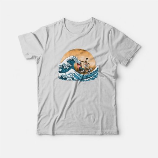 One Piece The Great Wave off Kanagawa T-Shirt