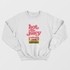 Vintage Wendy's Hot N Juicy Burger Sweatshirt